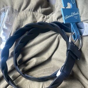 Universal Thread Black Twisted Belt